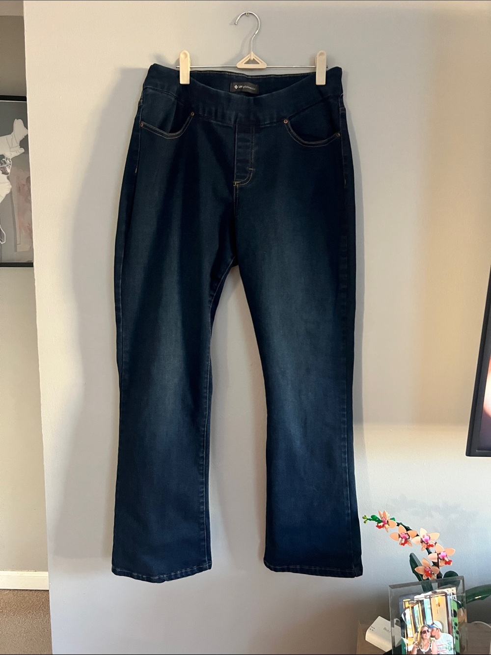Lee platinum‎ label  Women's Dark Indigo Bootcut Stretch Jeans
